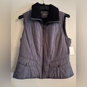 Kenneth Cole Reaction Charcoal Quilted Women's Vest